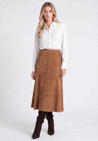 DreiMaster PREMIUM - Falda en beige