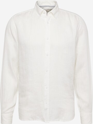 s.Oliver Button Up Shirt in White: front