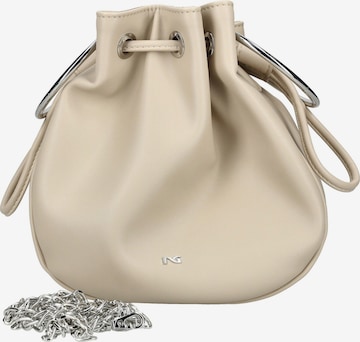 Borsa a sacco di Nero Giardini in beige: frontale