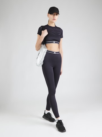 juoda Juicy Couture Sport Sportiniai marškinėliai