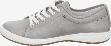 JOSEF SEIBEL Lace-Up Shoes 'Caren' in Silver: front