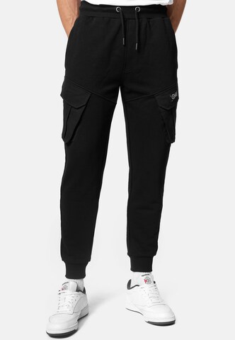 Regular Pantalon cargo ' Stan ' trueprodigy en noir : devant