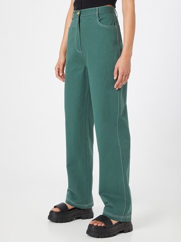 Nasty Gal Loosefit Hose in Grün: predná strana