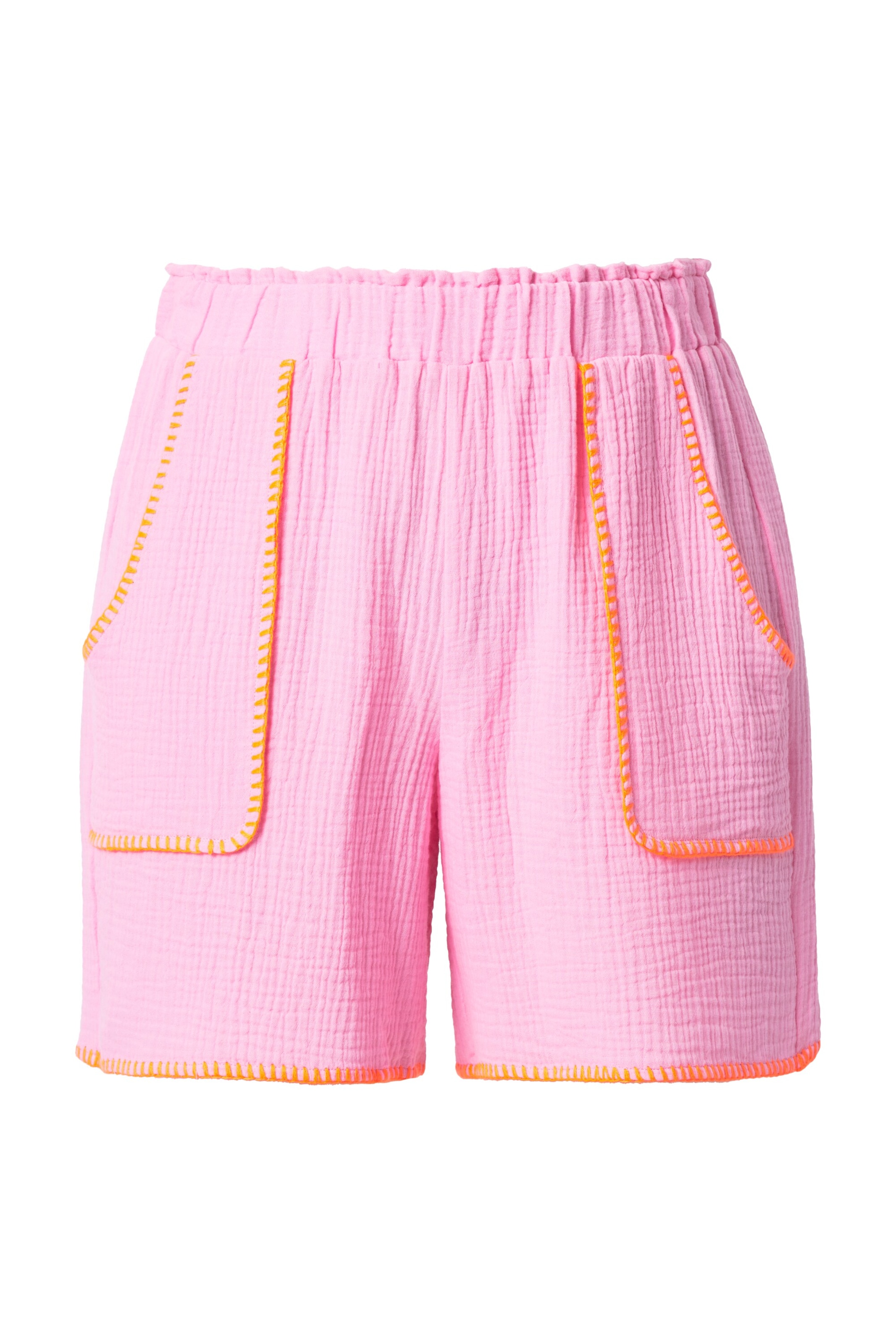 Studio Untold Regular Broek in Roze: voorkant