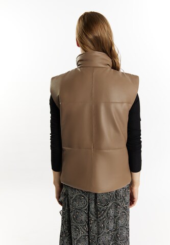 DreiMaster Vintage Vest 'Imane' in Brown