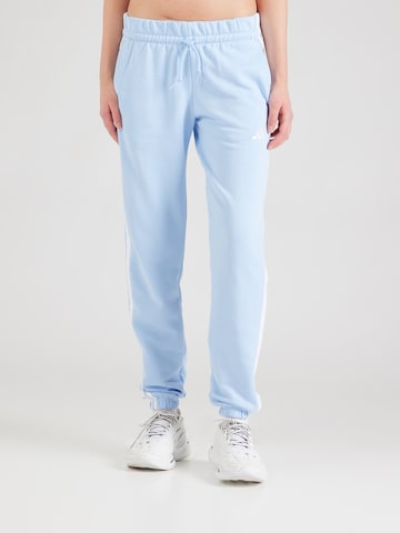 ADIDAS SPORTSWEAR Tapered Sporthose 'Essentials' in Blau: Vorderseite