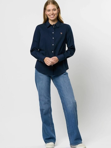 T-shirt ' USPA ' U.S. POLO ASSN. en bleu