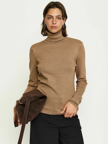Pullover di Soft Rebels in marrone: frontale