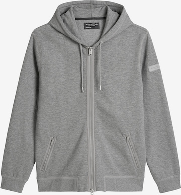Marc O'Polo Sweatjacke in Grau: Vorderseite