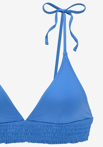 BUFFALO Triangel Bikini in Blau