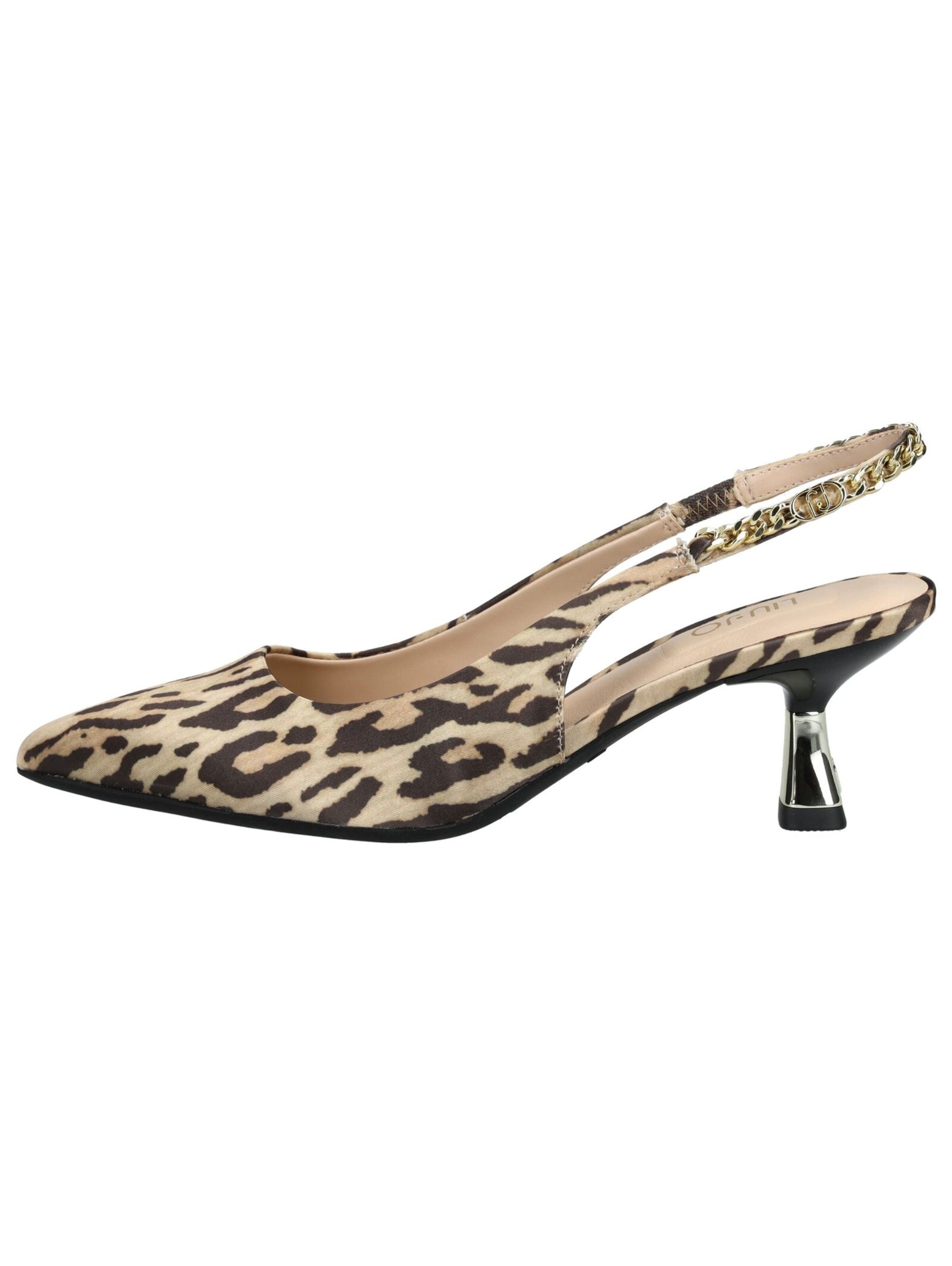 Escarpins à bride arrière Liu Jo en beige