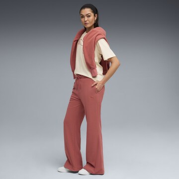 PUMA Flared Sporthose 'Her' in Rot