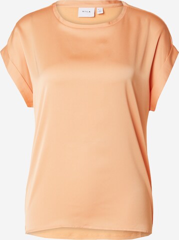 VILA - Camisa 'ELLETTE' em laranja: frente
