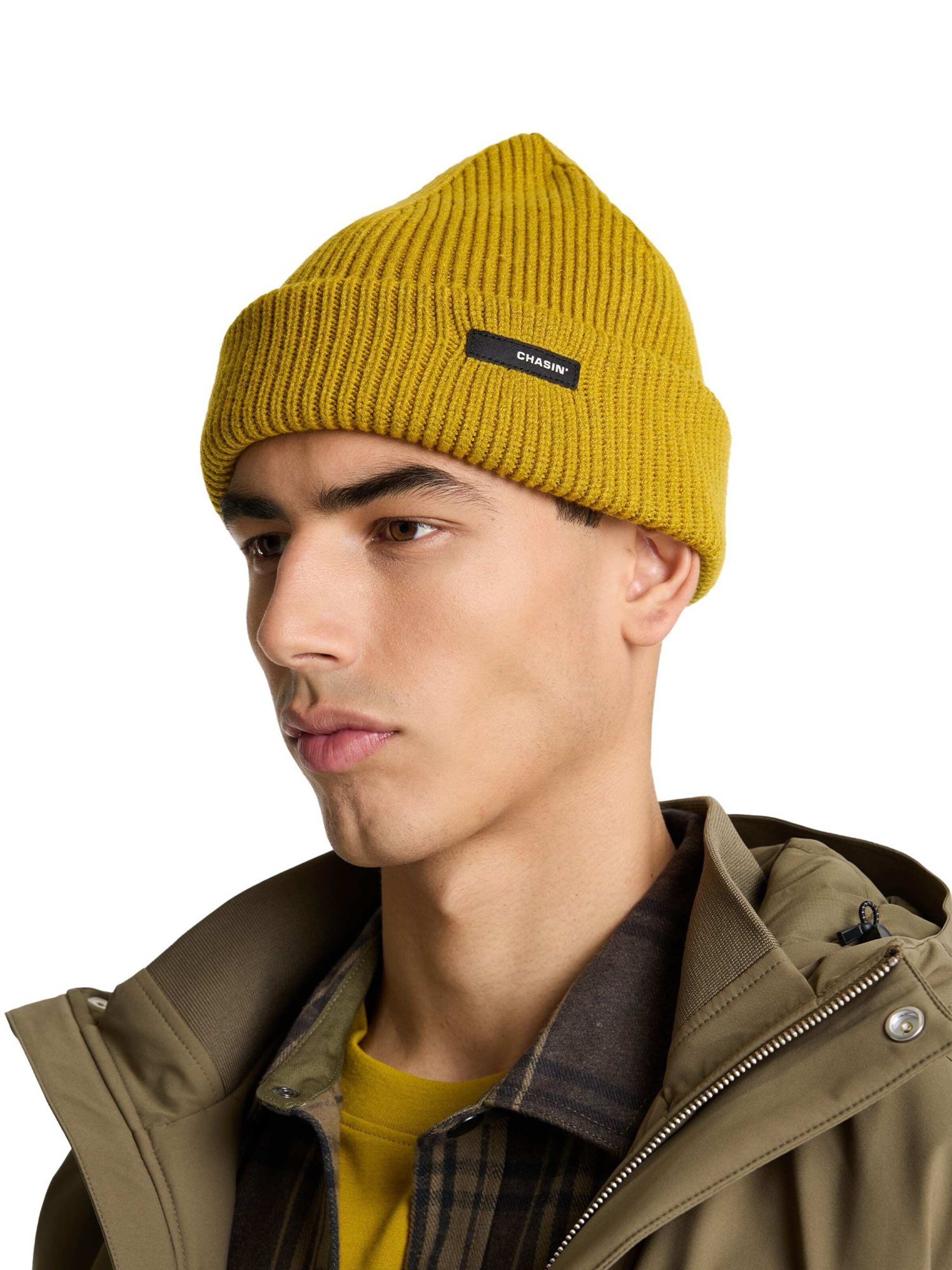 Bonnet 'Stubai' CHASIN' en jaune : devant
