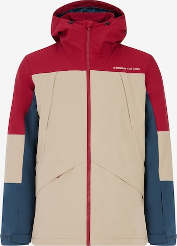 PROTEST Sportjacke 'PRTDunton' in Rot: Vorderseite