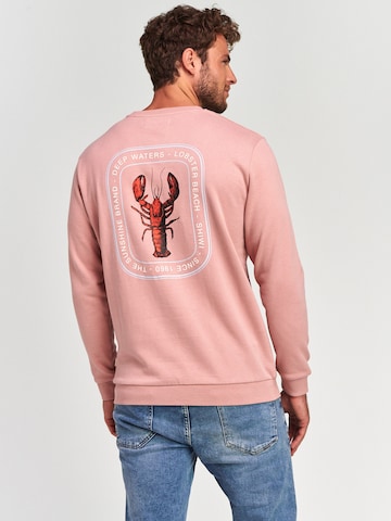Shiwi Sweatshirt 'Lobster' i rosa
