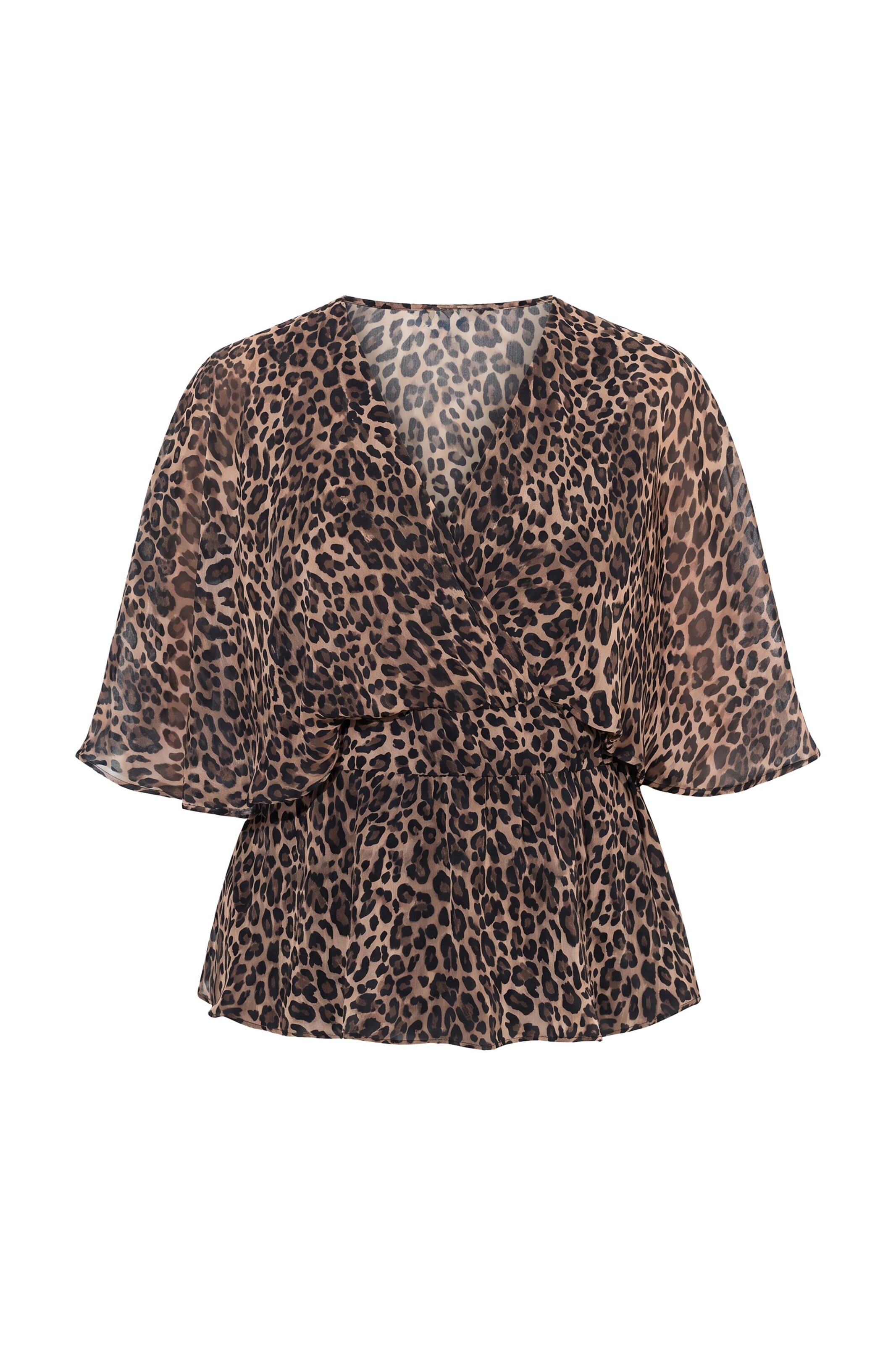 Ulla Popken Blouse in Beige: front