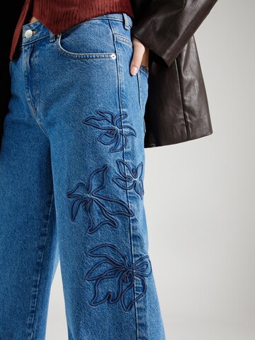 florence by mills exclusive for ABOUT YOU Wide leg Τζιν 'Daze Dreaming' σε μπλε