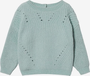 MANGO KIDS Sweater 'Linkib' in Green: front