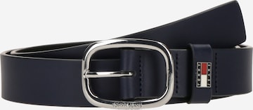 Ceinture Tommy Jeans en bleu : devant