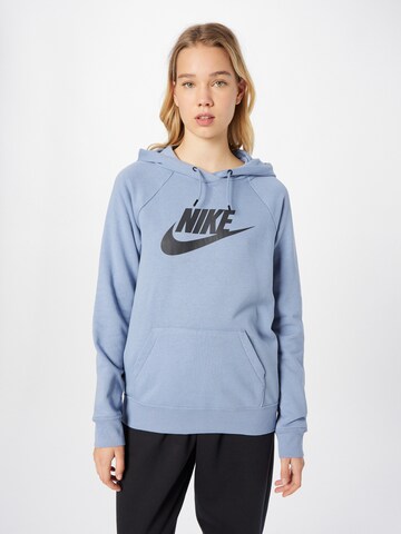 Felpa di Nike Sportswear in blu: frontale