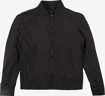 Urban Classics Prehodna jakna | črna barva: sprednja stran