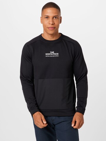 THE NORTH FACE - Camiseta deportiva 'Mountain Athletic' en negro: frente