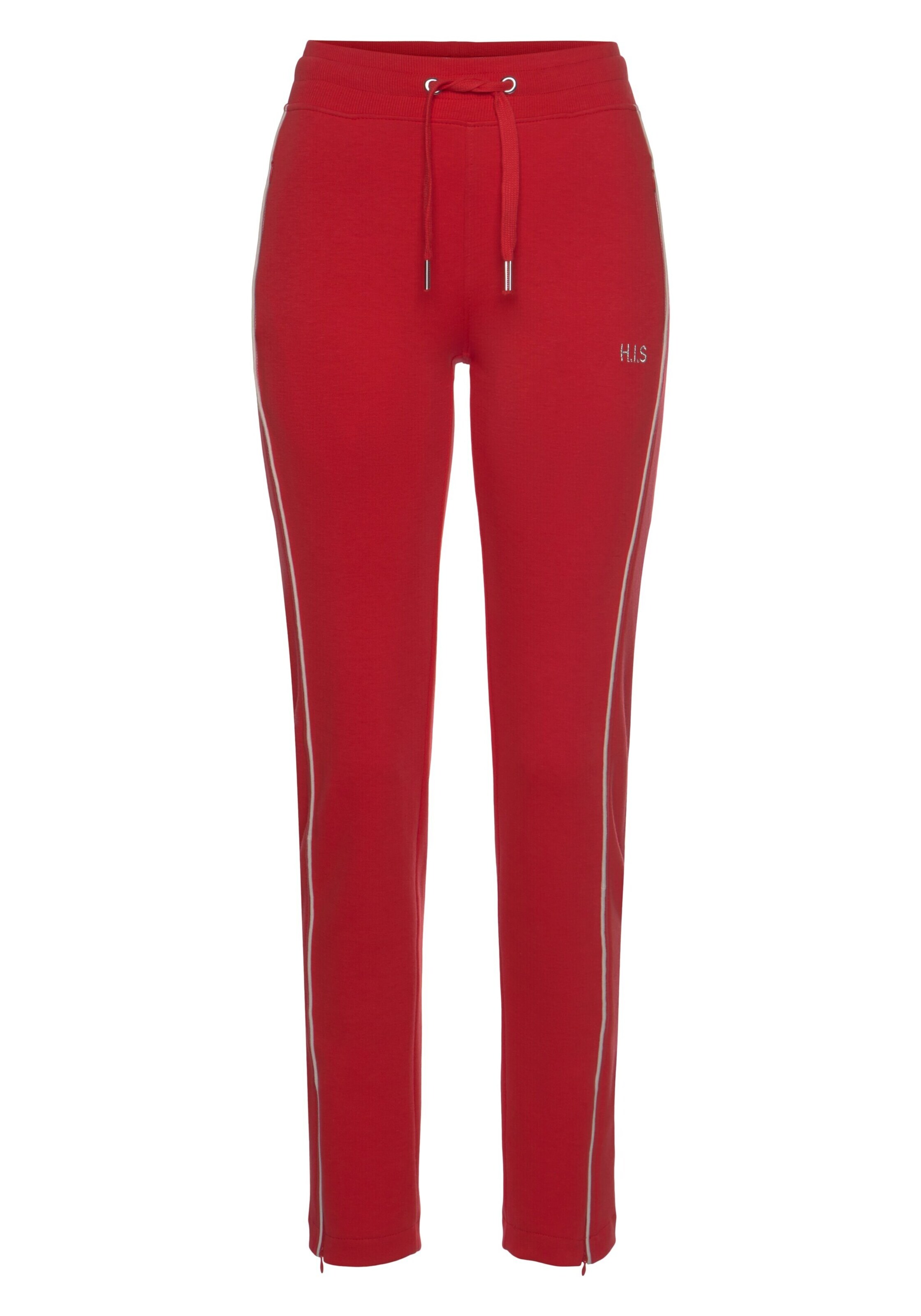 Slimfit Pantaloni di H.I.S in rosso: frontale