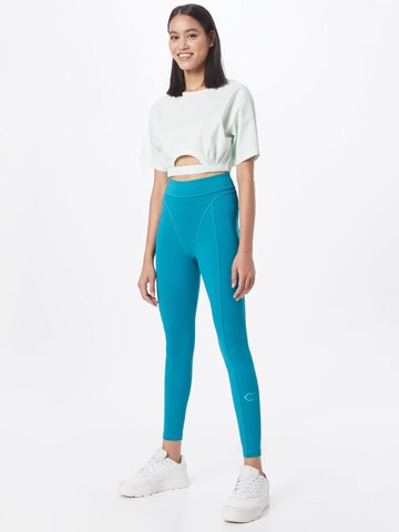 Skinny Pantalon de sport Reebok en bleu