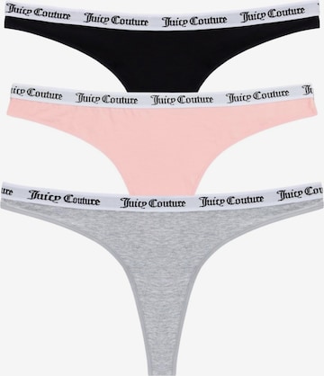 Juicy Couture String 'Dana' in Grau: Vorderseite