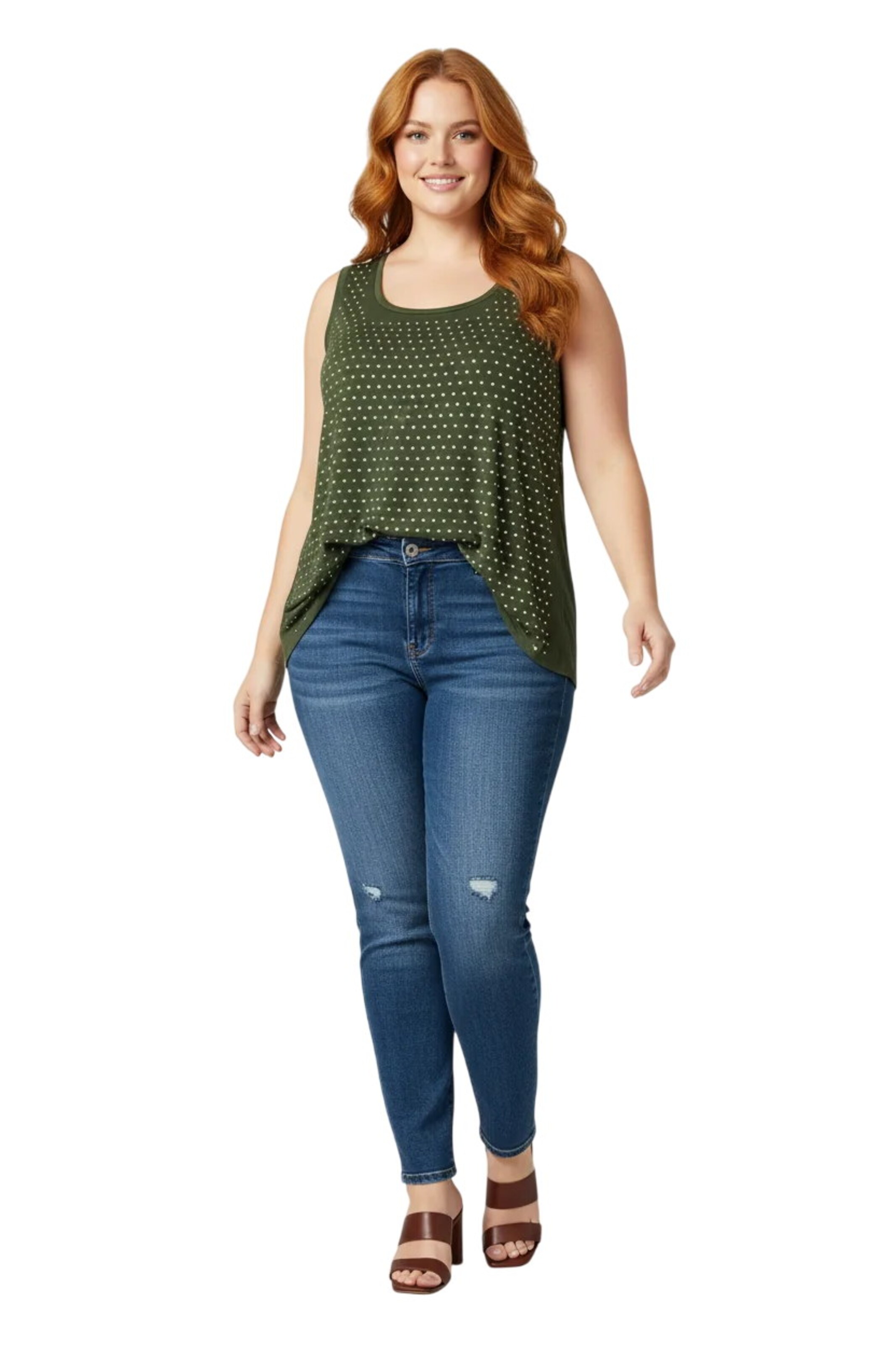 Shape Of You Blouse in Green