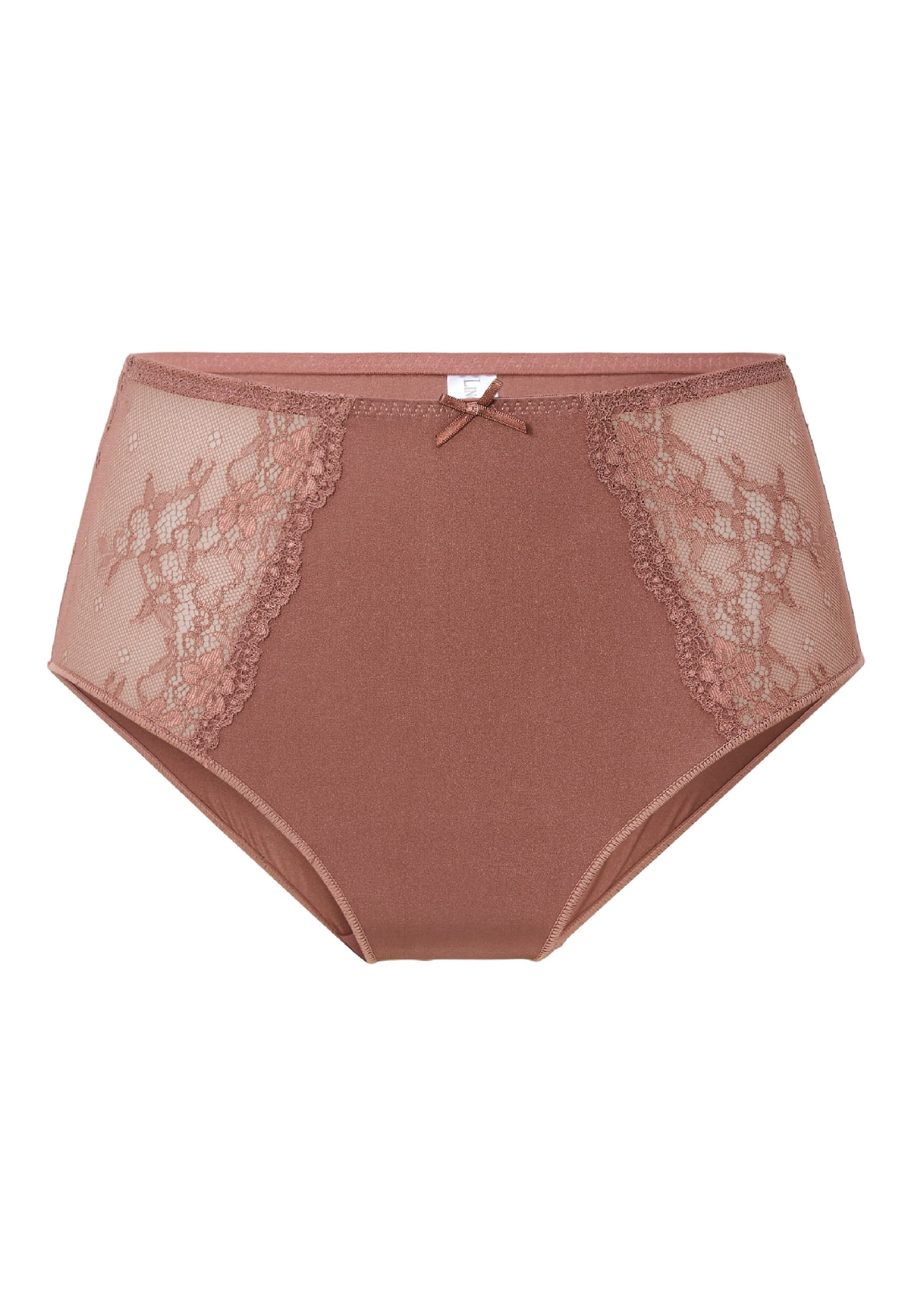 Slip di LingaDore in marrone: frontale