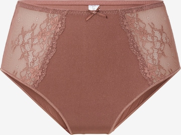 Slip di LingaDore in marrone: frontale