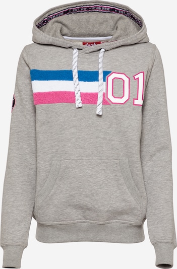 Derbe Sudadera en azul cielo / gris / rosa / blanco, Vista del producto