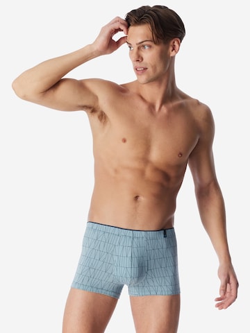 SCHIESSER Boxer shorts ' Long Life Soft ' in Blue