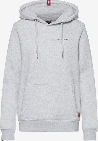 Kleinigkeit Sweatshirt 'Tutto bene' in Grey: front