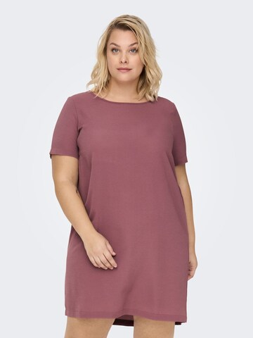 Robe ONLY Carmakoma en marron : devant