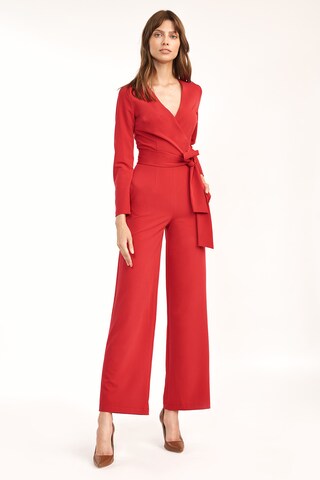 NIFE Jumpsuit in Red: front