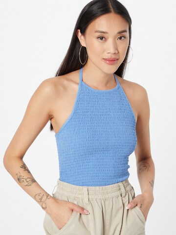 PIECES Top 'SELINA' in Blue: front