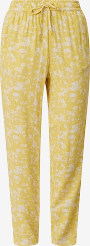 s.Oliver Trousers in Yellow: front