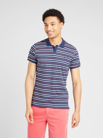 BLEND Poloshirt in Blau: Vorderseite