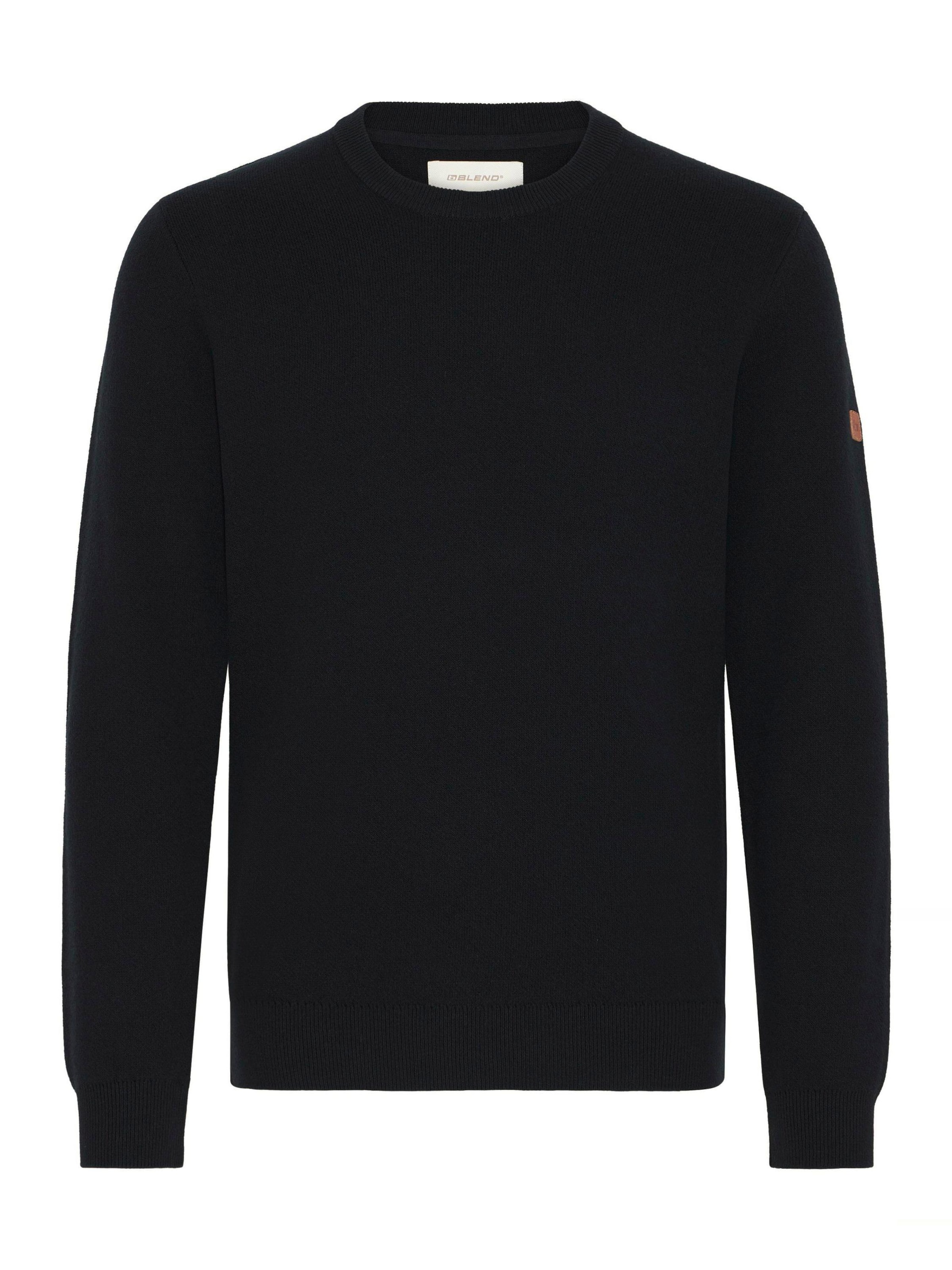 BLEND - Pullover ' BHMFINTANO ' em preto: frente