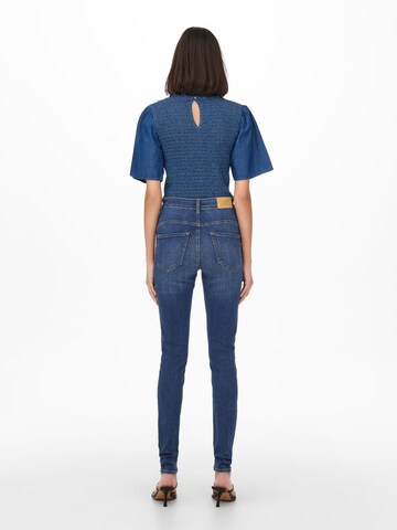 JDY Skinny Jeans 'Vega' in Blauw