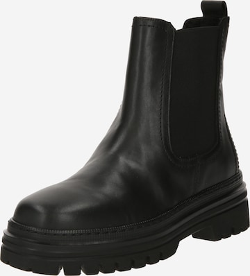 GABOR Ankle Boots in Black: front