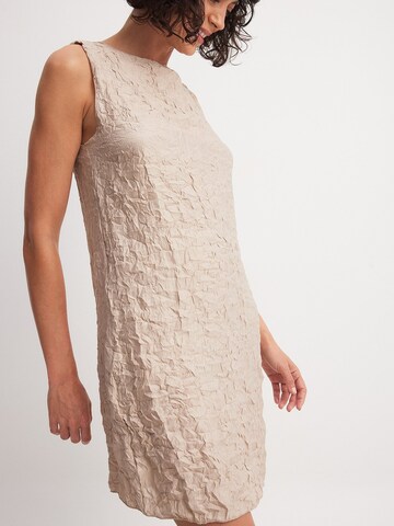 NA-KD Dress in Beige: front
