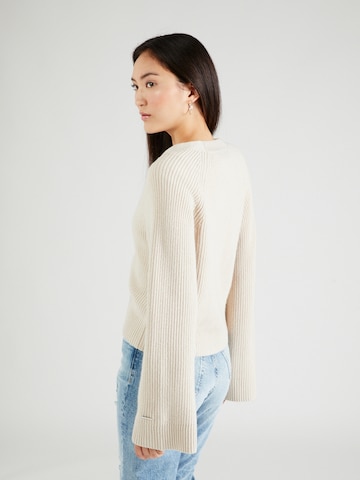 Calvin Klein Knit cardigan in Beige