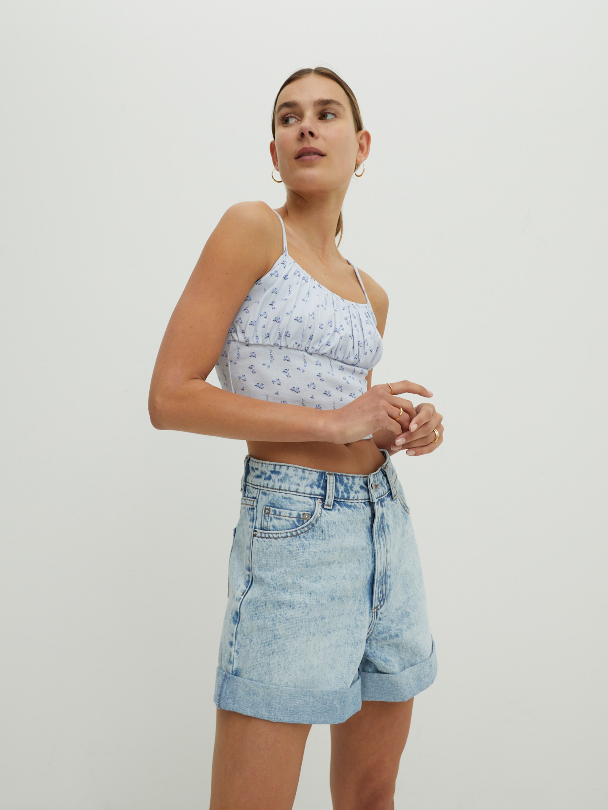 EDITED Producten Top 'Elise' Blauw