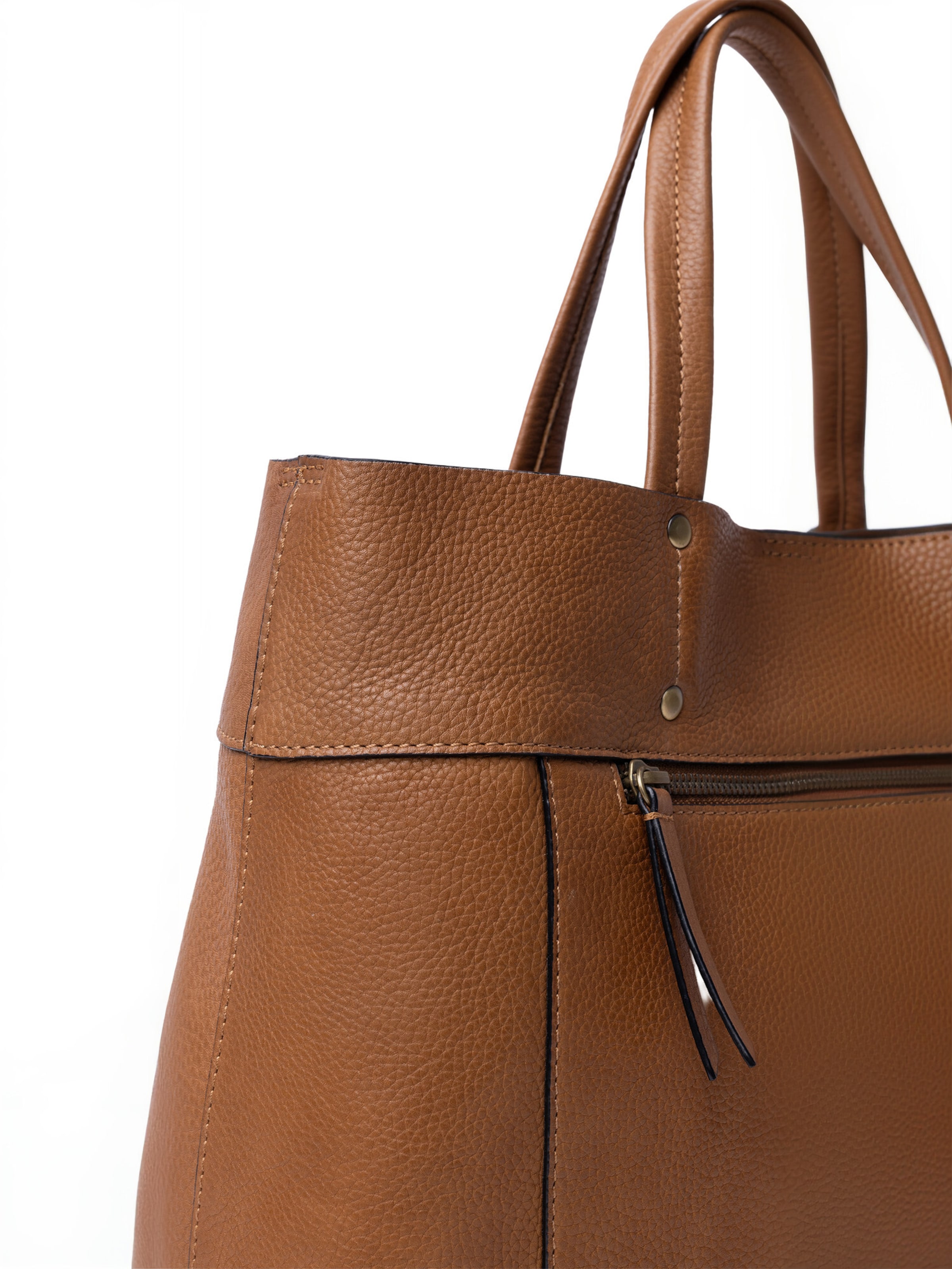 Cabas ' Sofie ' RE:DESIGNED en beige : devant
