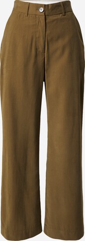 Peppercorn Wide leg Trousers 'Febe' in Green: front