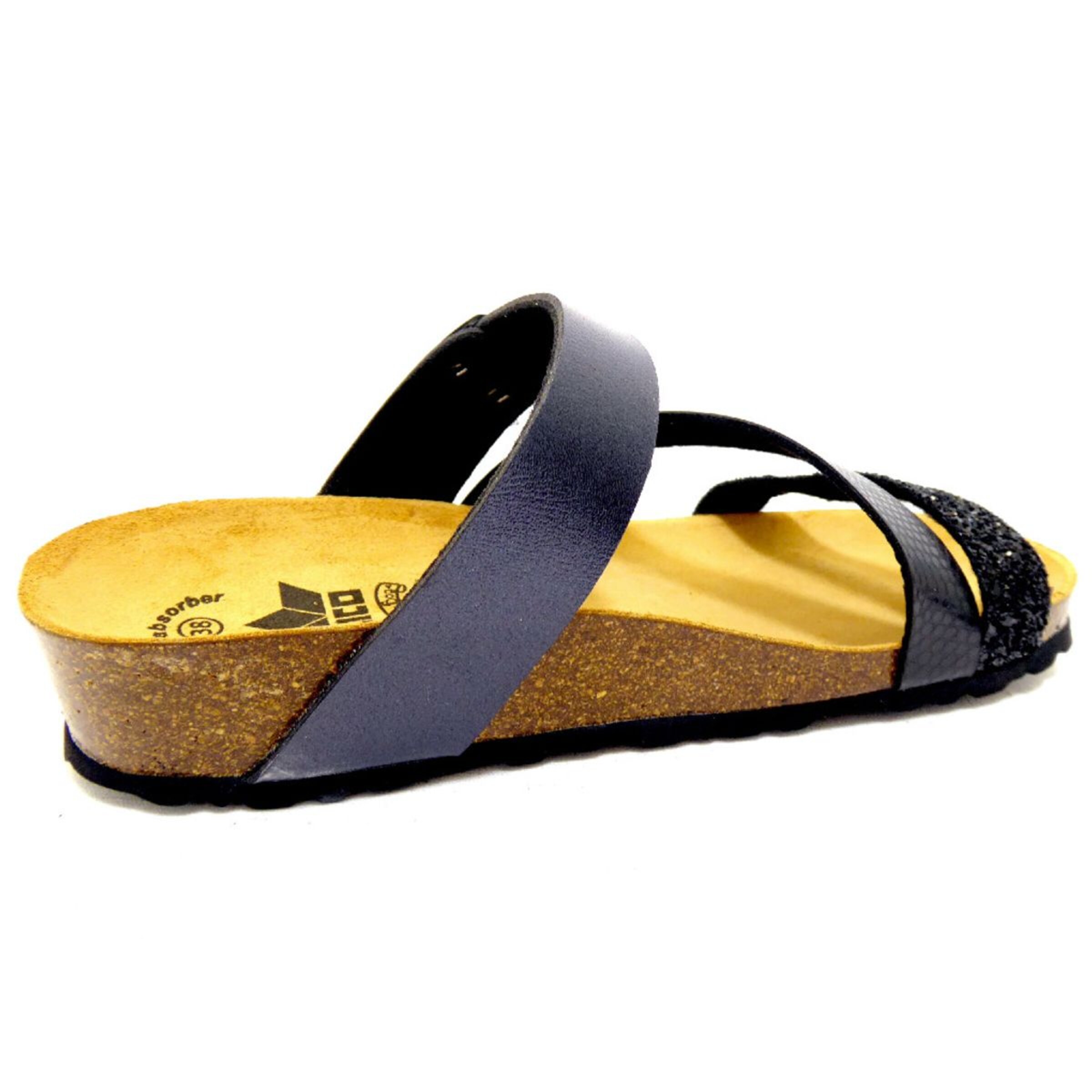 LICO Pantolette in Schwarz